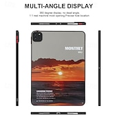 halpa iPad-kotelot-Tabletti kotelot kuoret Käyttötarkoitus Apple iPad Air 11&quot; (2024) iPad Air 13&quot; (2024) iPad Pro 11&quot; (2024) iPad Pro 13&quot; (2024) iPad 10,9&quot; 10 iPad Air 5 ipad 9th 8th 7th Generation 10.2 inch iPad mini