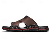 abordables Sandalias casuales-Sandalias de exterior sin cordones para hombre con diseño ergonómico: ideales para playa, deportes al aire libre y uso informal.