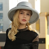 abordables Chapeaux de Fête-Polyester Chapeau Kentucky Derby / Chapeaux avec Noeud 1 pc Mariage / Fête / Soirée Casque