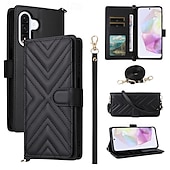 olcso Samsung-tokok-telefon Ügy Kompatibilitás Samsung Galaxy S24 Ultra Plus S23 Ultra Plus S22 Plus Ultra A55 A35 A25 A15 5G A54 A34 A14 A53 A33 A23 A13 S25 S25 Plus S25 Ultra Felhajtható fedél Állvánnyal zsinórral