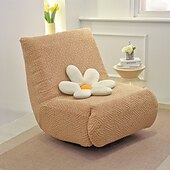 Χαμηλού Κόστους Futon καναπέ κάλυψη-1 τμχ ελαστικό κάλυμμα καναπέ δαπέδου χωρίς μπράτσο κάλυμμα δαπέδου τεμπέλης για χαλάρωση καναπέ κάλυμμα απλωμένο μονό κάλυμμα μαξιλαριού καναπέ για σαλόνι σπιτιού