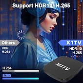 Недорогие Приставки TV Box-Андроид 12 X1TV Cortex-A53 8GB 1 Гб