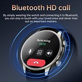 Недорогие Смарт-часы-696 G100 Умные часы 1.43 дюймовый Смарт Часы Bluetooth Педометр Напоминание о звонке Датчик для отслеживания сна Совместим с Android iOS Мужчины Хендс-фри звонки Напоминание о сообщении IPX-0