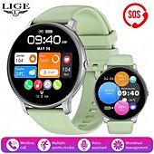 preiswerte Smartwatch-LIGE BW0905 Smartwatch Fitness Tracker Herzfrequenzmonitor Bluetooth Android iOS wasserdicht 1.69&quot;