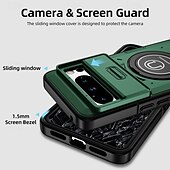 abordables Otras carcasas-teléfono Funda Para Google Pixel 8 Pro Pixel 8 Pixel 7 Pixel 7 Pro Funda Trasera con Soporte Antigolpes Retro TPU ordenador personal