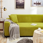 ieftine Cuvertură Canapea-husă de canapea din țesătură jacquard elastic husă de canapea extensibilă husă de canapea în formă de L husă de colț pentru sufragerie 1/2/3/4 locuri