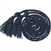 abordables Costumes Carrière et Déguisements Profession-Lot de 10 cordons d&#039;honneur de remise de diplôme de 67 pouces, cordons d&#039;honneur à pompon de remise de diplôme, cordons d&#039;honneur en vrac pour étudiants diplômés