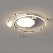 halpa Kattovalaisimet-52 cm Island Design Kattolamput Metalli Maalatut maalit LED 110-120V 220-240V