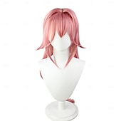 olcso Anime kosztümök-Genshin hatás Igen Miko Anime Szerepjáték Jelmezek Felszerelések Szerepjáték Parókák Cosplay öltönyök Szerepjáték Parókák Farsang Álarcos mulatság Teljesítmény Parti Kabát Ruha Még több kiegészítő