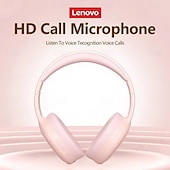 economico Cuffie on-ear e over-ear-Cuffie Bluetooth Lenovo TH30 auricolari pieghevoli cuffie da gioco cuffie sport con microfono auricolari musicali