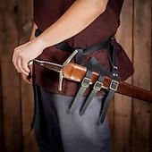 preiswerte Zubehör und mehr-Punk &amp; Gothic Mittelalterlich Renaissance Cosplay Kostüm Schwertscheide Schwerthalter Herren Damen Keltisch Vikinger Halloween Karneval Maskerade Leistung Renaissance-Messe LARP Erwachsene