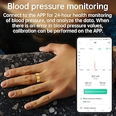 Χαμηλού Κόστους Smartwatch-Νέο Έξυπνο Δαχτυλίδι Παρακολούθηση Καρδιακού Ρυθμού Ύπνου Άσκηση Μέτρηση Βημάτων Απομακρυσμένη Φροντίδα