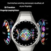 preiswerte Smartwatch-696 KGT5PRO Smartwatch Fitness Tracker Bluetooth Anruf-Erinnerung Schlafmonitor Android iOS 1,52
