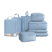 cheap Luggage &amp; Travel Storage-Compression Packing Cubes Set for Travel Luggage Storage and Organizer Space Savers, Digital, Toiletry, Makeup, Clothes, Shoes, Travel Bags
