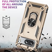 זול תיק טלפון אחר-טלפון מגן עבור גוגל Pixel 9 Pro Pixel 9 Pro XL Pixel 8 Pro Pixel 8 פיקסל 9 Pixel 7 Pixel 7 Pro Pixel 6 Pixel 6 Pro כיסוי אחורי מחזיק טבעת מגנטי עמיד בזעזועים רטרו TPU PC