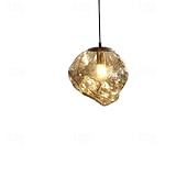 economico Luci a sospensione-15 cm Forme Geometriche Lampada a sospensione Vetro Metallo Vetro Stile Moderno Geometrico Minimalista Galvanizzato Finiture Verniciate LED Moderno 110-240 V