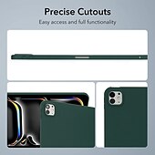 abordables Housses et coques pour iPad-Tablette Etuis coque Pour Apple iPad Air 11&quot;(2024) iPad Air 13&quot;(2024) iPad Pro 11&quot;(2024) iPad Pro 13&quot;(2024) iPad 10e 10,9&quot; iPad Air 5e 4e 10,9&quot; iPad 9e, 8e, 7e génération 10,2 pouces iPad Air 3e