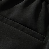 economico Pantaloni Corti da Cerimonia-Per uomo Shorts Shorts eleganti Bermuda Pantaloncini casual Pieghettato Elastico in vita Gamba Dritta Semplice Comodità Senza ferro Lunghezza al ginocchio All&#039;aperto Affari Quotidiano Moda Streetwear