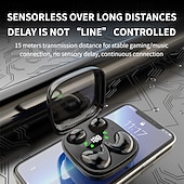 abordables Écouteurs Bluetooth sans fil-Casque True Wireless MD38 Écouteurs TWS In Ear Bluetooth 5.3 Annulation de Bruit pour Apple Samsung Huawei Xiaomi MI Sommeil Voyage Divertissement