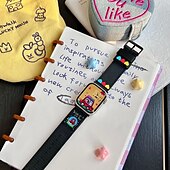 זול להקות Apple Watch-סולו לופ מותאם ל רצועת השעון של Apple Watch 38 מ&quot;מ 40 מ&quot;מ 41 מ&quot;מ 42 מ&quot;מ 44 מ&quot;מ 45 מ&quot;מ 49 מ&quot;מ חמוד מתכוונן קנבאס רצועת שעון חלופית ל iwatch Ultra 2 Series 9 8 7 SE 6 5 4 3 2 1