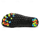 economico Sneakers Casual-scarpe da ginnastica da uomo a piedi nudi - rosso brillante, suola robusta, design senza lacci - perfette per escursioni e avventure all'aria aperta