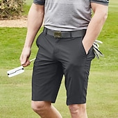 levne Kraťasy na šaty-Pánské Kraťasy Šortky Golfové šortky Kapsy Straight-Leg Bez vzoru Rychleschnoucí Bez železa Délka kolen Venkovní Denní Běh Módní Obchodní Černá Námořnická modř Elastické