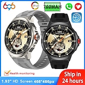 Χαμηλού Κόστους Smartwatch-696 SK50 Εξυπνο ρολόι 1.93 inch Έξυπνο ρολόι Bluetooth Βηματόμετρο Υπενθύμιση Κλήσης Παρακολούθηση Ύπνου Συμβατό με Android iOS Γυναικεία Άντρες Κλήσεις Hands-Free Υπενθύμιση Μηνύματος IP 67