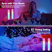 cheap LED Floor Lamp-LED Light Bars Mood Light  Multiple Lighting Effects Ambient Lighting Flow Light Bar Gaming/TV/PC/Room