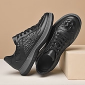 preiswerte Lässig-klassische weiße Leder-Sneaker für Herren mit dezenten Nähten – vielseitiges Schuhwerk für den Alltag und Freizeitausflüge