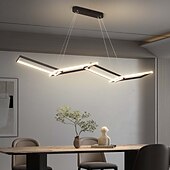 economico Luci a sospensione-150 cm Oscurabile Forme geometriche Luci Pendenti Metallo Acrilico Artistico Moderno geometrico Nero Moderno 110-240 V