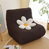 baratos Capa do sofá futon.-Capa elástica para sofá sem braços, 1 peça, capa para sofá preguiçoso, relaxante, capa elástica para sofá simples, capa de almofada para sala de estar, casa