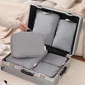 economico deposito bagagli e viaggi-set di cubi di compressione per l&#039;imballaggio di bagagli da viaggio e salvaspazio per l&#039;organizzazione di vestiti, scarpe, biancheria intima e accessori