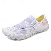 preiswerte Sneaker für Herren-Barfuß-Wasserschuhe für Herren – weiß und orange, schnelltrocknend, verstellbarer Klettverschluss – ideal für Strand- und Wasseraktivitäten