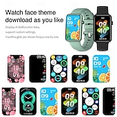 Χαμηλού Κόστους Smartwatch-696 HT5PRO Εξυπνο ρολόι 1.57 inch Έξυπνο ρολόι Bluetooth ΗΚΓ + PPG Βηματόμετρο Υπενθύμιση Κλήσης Συμβατό με Android iOS Γυναικεία Άντρες Κλήσεις Hands-Free Υπενθύμιση Μηνύματος IP 67