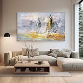 cheap Animal Paintings-Animal oil painting handmade Abstract horse Oil Painting On Canvas hand painted Modern animla Oil Painting Hand Painted Large horse oil painting Wall Art animal painting For Home Decor