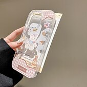 halpa iPhone-kotelot-puhelin Etui Käyttötarkoitus iPhone 16 15 14 Pro Max iPhone 16e iPhone 13 Takakuori Iskunkestävä Piirretty TPU Akryyli