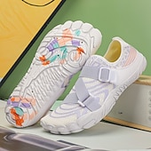 preiswerte Sneaker für Herren-Barfuß-Wasserschuhe für Herren – weiß und orange, schnelltrocknend, verstellbarer Klettverschluss – ideal für Strand- und Wasseraktivitäten