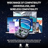 abordables Écouteurs Bluetooth sans fil-Casque True Wireless MD38 Écouteurs TWS In Ear Bluetooth 5.3 Annulation de Bruit pour Apple Samsung Huawei Xiaomi MI Sommeil Voyage Divertissement