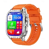 cheap Smartwatch-696 K63 Smart Watch 1.96 inch Smartwatch Fitness Running Watch Bluetooth ECG+PPG Pedometer Call Reminder Compatible with Android iOS Women Men Hands-Free Calls Message Reminder IP 67 42mm Watch Case