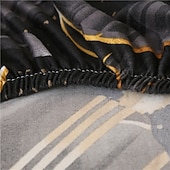 رخيصةأون غطاء أريكة-غطاء أريكة مطبوع غطاء أريكة مرن على شكل حرف L غطاء أريكة واقي أثاث لغرفة النوم والمكتب وغرفة المعيشة وديكور المنزل