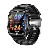Χαμηλού Κόστους Smartwatch-696 KT83 Εξυπνο ρολόι 1.8 inch Έξυπνο ρολόι Bluetooth Βηματόμετρο Υπενθύμιση Κλήσης Παρακολούθηση Ύπνου Συμβατό με Android iOS Άντρες Κλήσεις Hands-Free Υπενθύμιση Μηνύματος Παρακολούθηση βημάτων