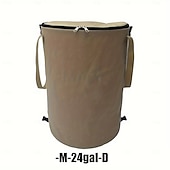 cheap Camping Accessories-Multi-Purpose Collapsible Trash Can, Waterproof and Durable, Ideal for Camping, Home, Yard, and Garden, Perfect for Toys, Clothes, and Leaf Storage