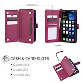 olcso Samsung-tokok-telefon Ügy Kompatibilitás Samsung Galaxy S24 Ultra Plus S23 Ultra Plus S22 Plus Ultra A55 A35 A25 A15 5G A54 A34 A14 A53 A33 A23 A13 S25 S25 Plus S25 Ultra Felhajtható fedél Állvánnyal zsinórral
