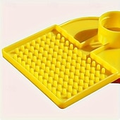 economico Supporto e Cura degli Animali-1 bottiglia di plastica per abbeveraggio delle api, mangiatoia per api, compatibile con bottiglia di acqua minerale da 30 mm, anti-annegamento, ampia area di alimentazione delle api