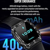 Χαμηλού Κόστους Smartwatch-696 KT83 Εξυπνο ρολόι 1.8 inch Έξυπνο ρολόι Bluetooth Βηματόμετρο Υπενθύμιση Κλήσης Παρακολούθηση Ύπνου Συμβατό με Android iOS Άντρες Κλήσεις Hands-Free Υπενθύμιση Μηνύματος Παρακολούθηση βημάτων
