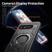 お買い得  その他のスマホケース-電話 ケース 用途 グーグル ピクセル9プロ ピクセル9プロXL ピクセル9 バックカバー スタンド付き 磁石バックル ワイヤレス充電をサポート レトロ風 TPU PC