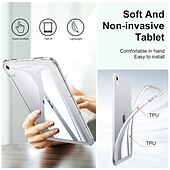 お買い得  iPad用ケース-タブレット ケース カバー 用途 Apple iPad Air 11インチ(2024) iPad Air 13インチ(2024) iPad Pro 11インチ(2024) iPad Pro 13インチ(2024) iPad 10.9インチ 10th iPad Air5th ipad 9th 8th 7th Generation 10.2 inch iPad Air 3rd iPadmini6