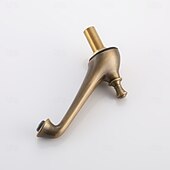 preiswerte LED Armaturen-Waschbecken Wasserhahn - Verbreitete Antikes Messing 3-Loch-Armatur Zwei Griffe Drei LöcherBath Taps