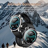 Недорогие Смарт-часы-696 G100 Умные часы 1.43 дюймовый Смарт Часы Bluetooth Педометр Напоминание о звонке Датчик для отслеживания сна Совместим с Android iOS Мужчины Хендс-фри звонки Напоминание о сообщении IPX-0