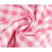 preiswerte Kleider-Retro Vintage 1950er Kleid Swing-Kleid Karomuster Damen Karneval Maskerade Alltagskleidung Junggesellinnenabschiedsparty Erwachsene Kleid Abschlussballkleider